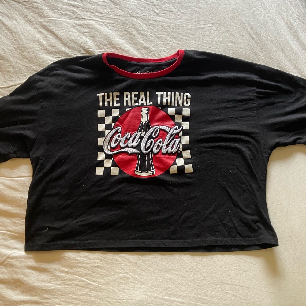 Coca-Cola Black Graphic T-Shirt